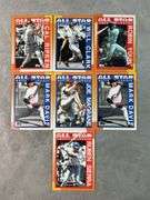 1990 Topps All Star (Mark Davis, Will Clark, Cal Ripken, Ruben Sierra, Joe Margrane, Robin Yount)