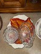 CONTENTS OF CHINA HUTCH DRAWERS AND LOWER CABINETS (ITEMS IN PHOTOS)