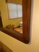 Wooden Framed Mirror