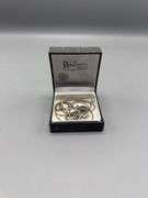 RENAISSANCE MADE IWTH SWAROVSKI ZIRCONIA EARRINGS, NECKLACE, PENDANT