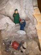 Department 56 “Par For The Course”, Village “Pencil Pines” and Miniature Christmas Figures