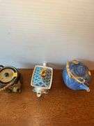 (3) Decorative Tea Pots