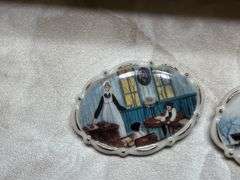 P. Buckley Moss Christmas Geese Pins