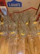 (12) Gorham Glass Wine Goblets
