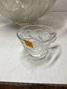 Glass Punch Bowl Set