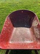 True Temper 5 cu. ft. Metal Wheelbarrow