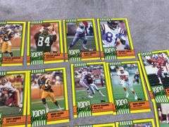 Topps 1000 Yard Club Football Cards