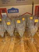 (12) Gorham Glass Wine Goblets