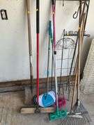 Long Handle Tools, Brooms and Mops, Sheppard Hooks, Outdoor Decor