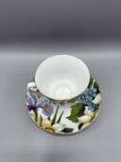 BAUM BROS 4 PC TEACUP AND SAUCER SET