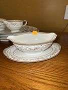 Noritake Calvert Pattern Fine China Bowls, Serving Plates and Pitchers