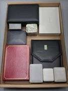 ASSORTED RING/JEWELRY BOXS