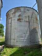 7,000-bushel grain bin with a Shivvers Agri-Drying & Storage System