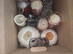 Christmas Wreath and Candles