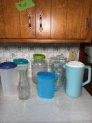 ASSORTMENT OF PITCHERS