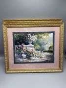 PAIR OF VINTAGE FLORAL WALL ART BY HOME INTERIOR AND GIFTS