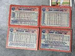 1991 Topps 40 Years of Baseball, Baseball Cards