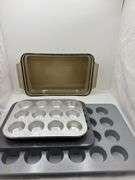 9x13 BAKING PAN, MINI MUFFIN PANS
