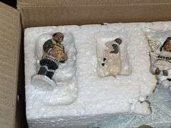 Miniature Eskimo Nativity Set