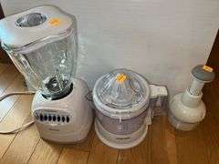 Osterizer GLASS Blender, Black and Decker Juicer, The Pampered Chef Chopper