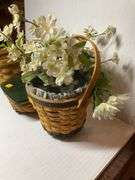 3 Longaberger Baskets