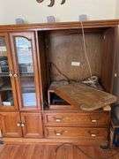 Wooden Entertainment Center, Contents NOT Included