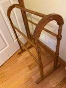 Oak Quilt Rack