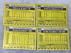 Topps Baseball Cards