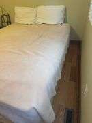 Pillows, Blanket, Box Springs, Mattress