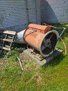 7,000-bushel grain bin with a Shivvers Agri-Drying & Storage System