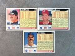 1991 SCORE Baseball Cards
