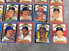 1980s Leaf Donruss Diamond Kings Baseball Cards