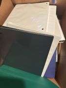VARIETY OF LOOSE LEAF BINDERS (x12)