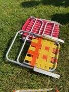 (4) Foldable Lawn Chairs