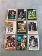 9 Baseball and Basketball Cards