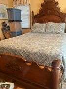 Antique Wooden Bed Frame