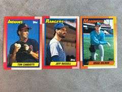 1990 Topps Baseball Cards