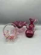 CRANBERRY GLASSWARE