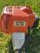 Stihl FC 75 Weedeater with Lawn Edger Attachment
