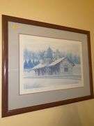 Train Station - Oakland, MD Framed Picture 18/200