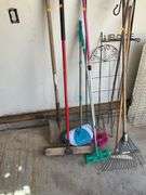 Long Handle Tools, Brooms and Mops, Sheppard Hooks, Outdoor Decor