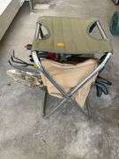 Folding Garden Seat with Tools