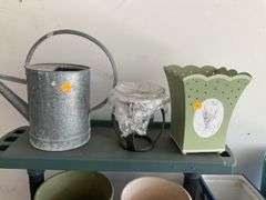 Assortment of Flower Pots and Planters