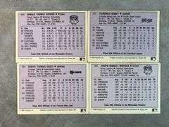 (4) Pro Cards ( Rob Ducey, Don Gordon. Joe Redfield, Ty Gainey)