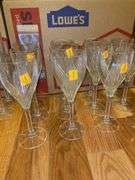 (12) Gorham Glass Wine Goblets