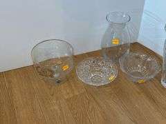 WV 50th Anniversary Dish, Vases & Candy Dishes