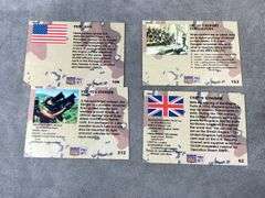1991 Pro Set Desert Storm Trading Cards