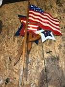4th of July/USA Flag Stakes