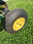John Deere Plastic Pull Behind Fertilizer Spreader