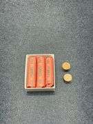 ROLLS OF ALL WHEAT PENNIES (YEARS SORTED AND MARKED ON ROLLS)